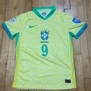 2024 Copa Nike Endrick Home Brazil Jersey